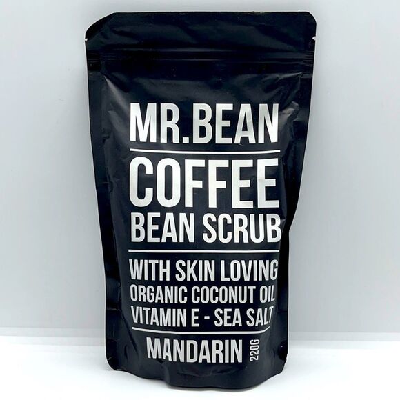 NWT Mr.Bean Coffee Bean Scrub - Mandarin - Picture 3 of 4